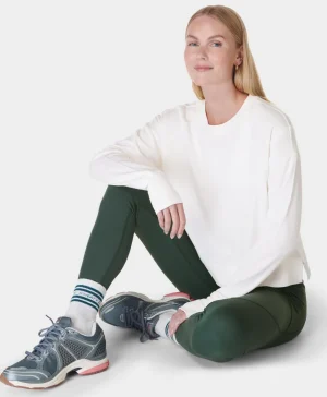 Sweaty Betty After Class Crop Sweatshirt- Sweatshirts + Hoodies