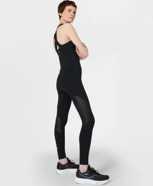 Sweaty Betty Power Aerial Mesh Workout Leggings- Pocketed | Full Length